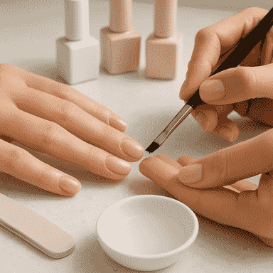 Gel Overlay - Natural Nails