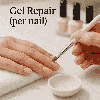Gel Repair (per nail)